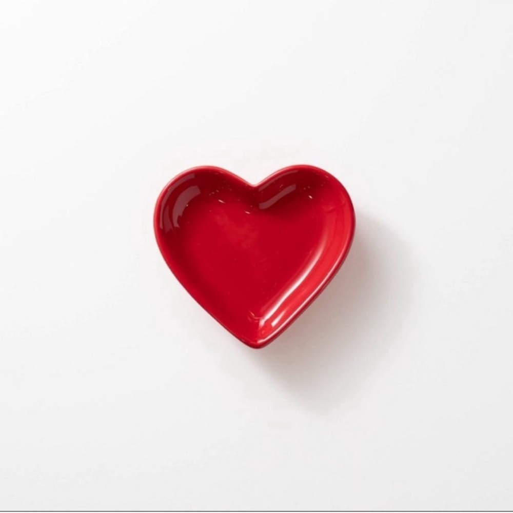 3 for $15 SALE Target Bullseye Playground Red Heart Shaped Trinket Dish, New